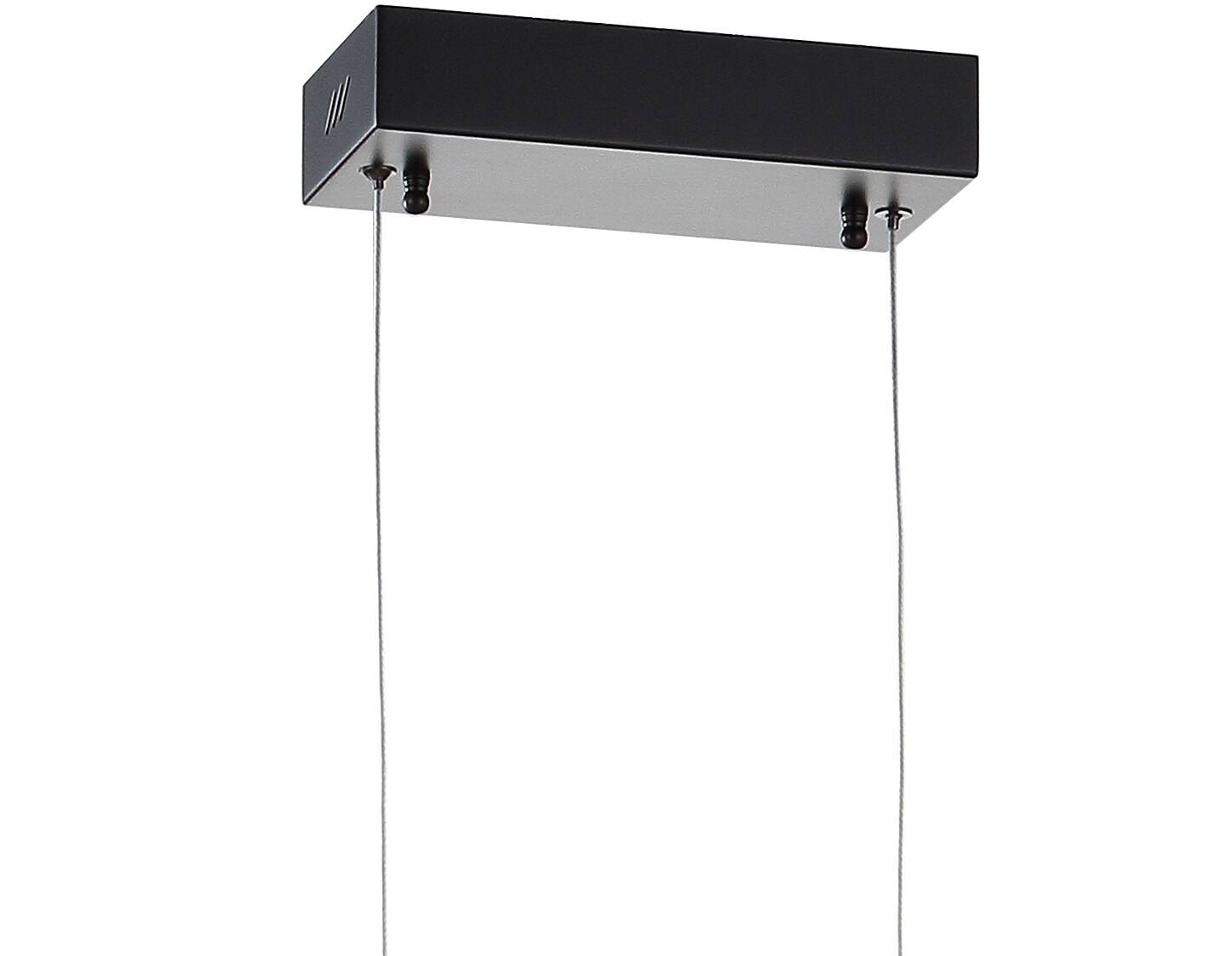 Alt View 5. Jonathan Y - Roxanna 41.5" Dimmable Adjustable Integrated LED Metal Linear Pendant, Black - Black.