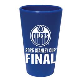 WinCraft - Edmonton Oilers 2025 Stanley Cup Final 16oz. Silicone Pint Glass - Multicolor