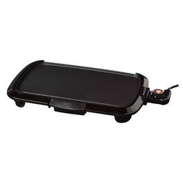 Brentwood - 1,200-watt Non-stick Electric Griddle With Drip Tray, Adjustable Temperature, And Cool-touch Handles - Black
