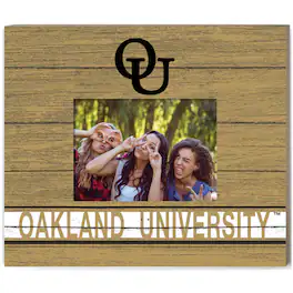 Jardine - Oakland Golden Grizzlies 11" x 13" Team Spirit Scholastic Picture Frame - Gold