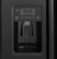 Alt View Zoom 15. GE - 21.9 Cu. Ft. Counter-Depth Refrigerator - High Gloss Black.