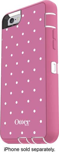 Otterbox - Defender Case for Apple® iPhone® 6 - Pink/White-Front_Standard 