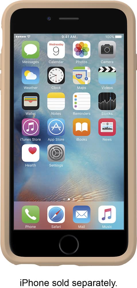 Best Buy: OtterBox Symmetry Case for Apple® iPhone® 6 Clear/Roasted Tan ...