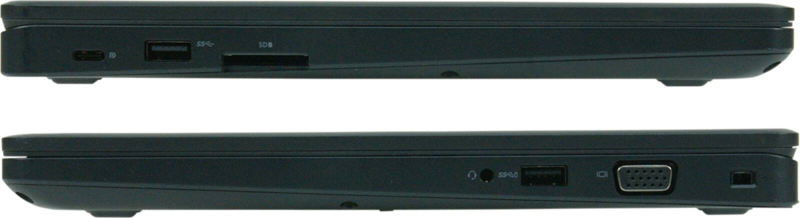 Alt View 13. Dell - Latitude 5490 14" Refurbished Laptop - Intel 8th Gen Core i5 with 16GB Memory - Intel UHD Graphics 620 - 256GB SSD - Black.