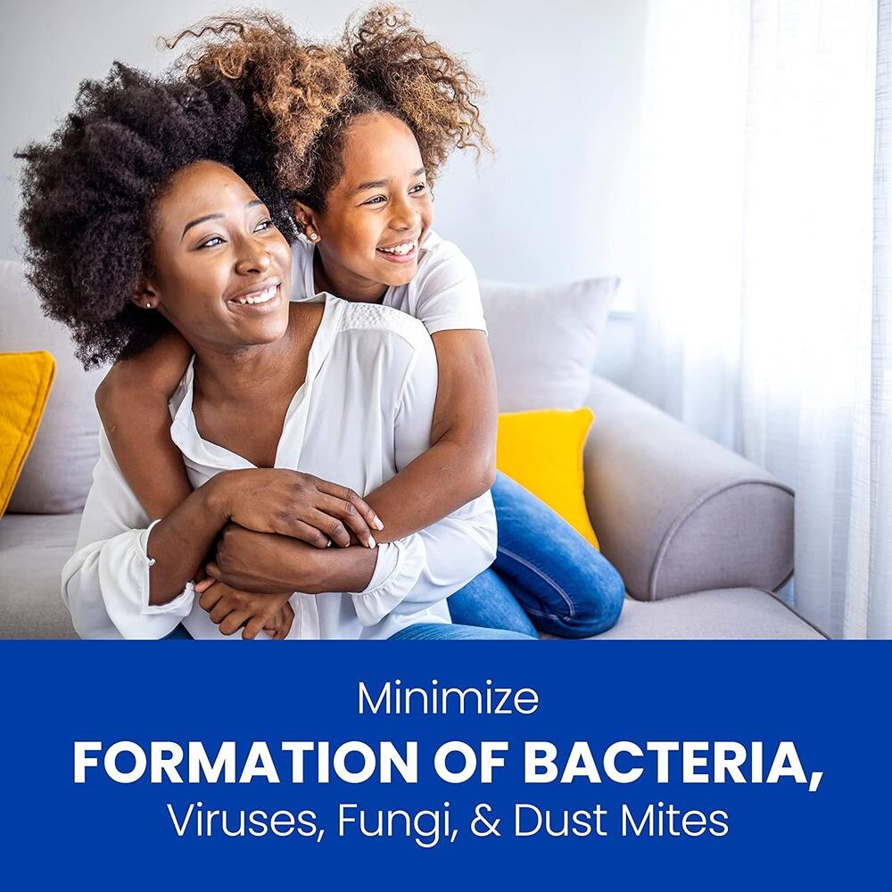 Minimize  
FORMATION OF BACTERIA,  
Viruses, Fungi, & Dust Mites