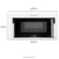 Alt View 1. KitchenAid - 1.9 Cu. Ft. Convection Over-the-Range Microwave with Sensor Cooking - White.