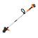 Front. WORX - WG183 40V 13-Inch Cutting Diameter Cordless Straight Shaft Grass Trimmer (2 x 2.0 Ah Batteries & 1 x Charger) - Orange.