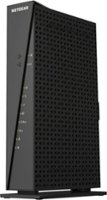NETGEAR - Dual-Band AC1750 Router with 16 x 4 DOCSIS 3.0 Cable Modem - Black - Angle_Zoom
