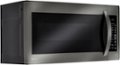 Angle Zoom. LG - 2.0 Cu. Ft. Over-the-Range Microwave with Sensor Cooking - Black stainless steel.