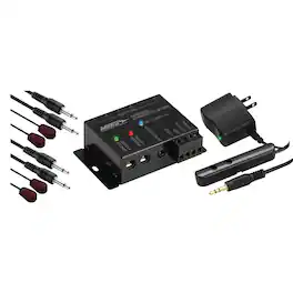 Ethereal - IR Repeater Kit with 1 Bar Receiver and 4 Emitters CS-IRKIT1US - Black