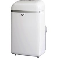 SPT - 700 Sq. Ft. Portable Air Conditioner - White - Front_Zoom