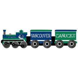 Fan Creations - Vancouver Canucks 6'' x 24'' Train Cutout Sign - Multicolor