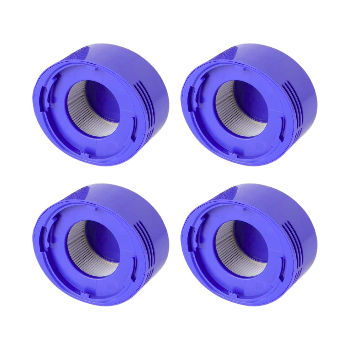 Nispira - True HEPA Vacuum Filters for Dyson V7 V8 Animal and Absolute Vacuum Compare to Part 967478-01 4 Pack
