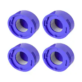 Nispira - True HEPA Vacuum Filters for Dyson V7 V8 Animal and Absolute Vacuum Compare to Part 967478-01 4 Pack