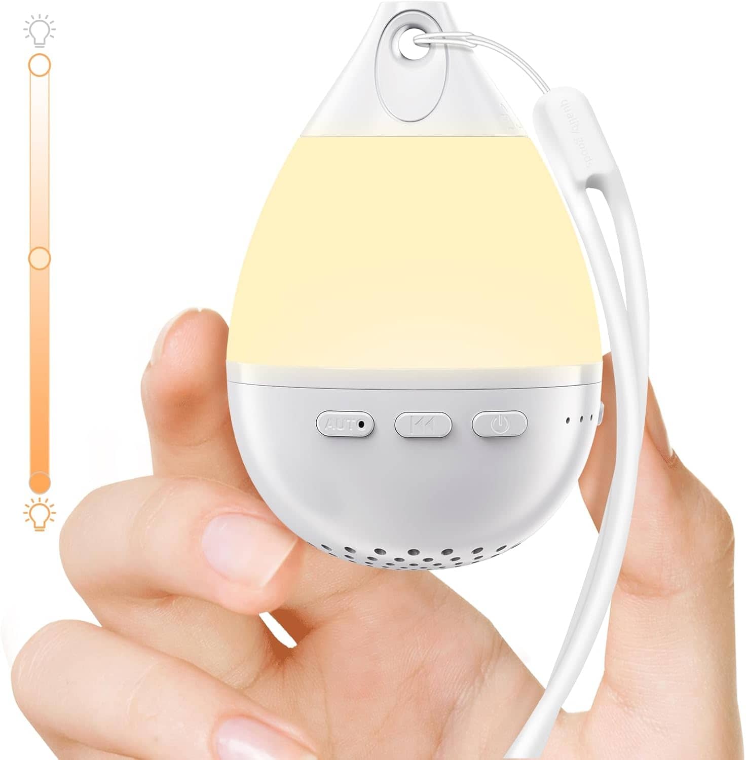 ACJPR - 3-in-1 Sound Machine w/ White Noise, Night Light & Bluetooth Speaker