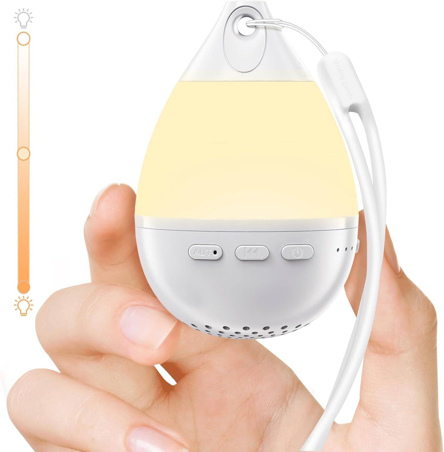 ACJPR - 3-in-1 Sound Machine w/ White Noise, Night Light & Bluetooth Speaker