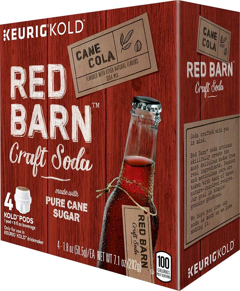 Angle. Keurig - Red Barn Cola Kold Pods (4-Pack) - Multi.
