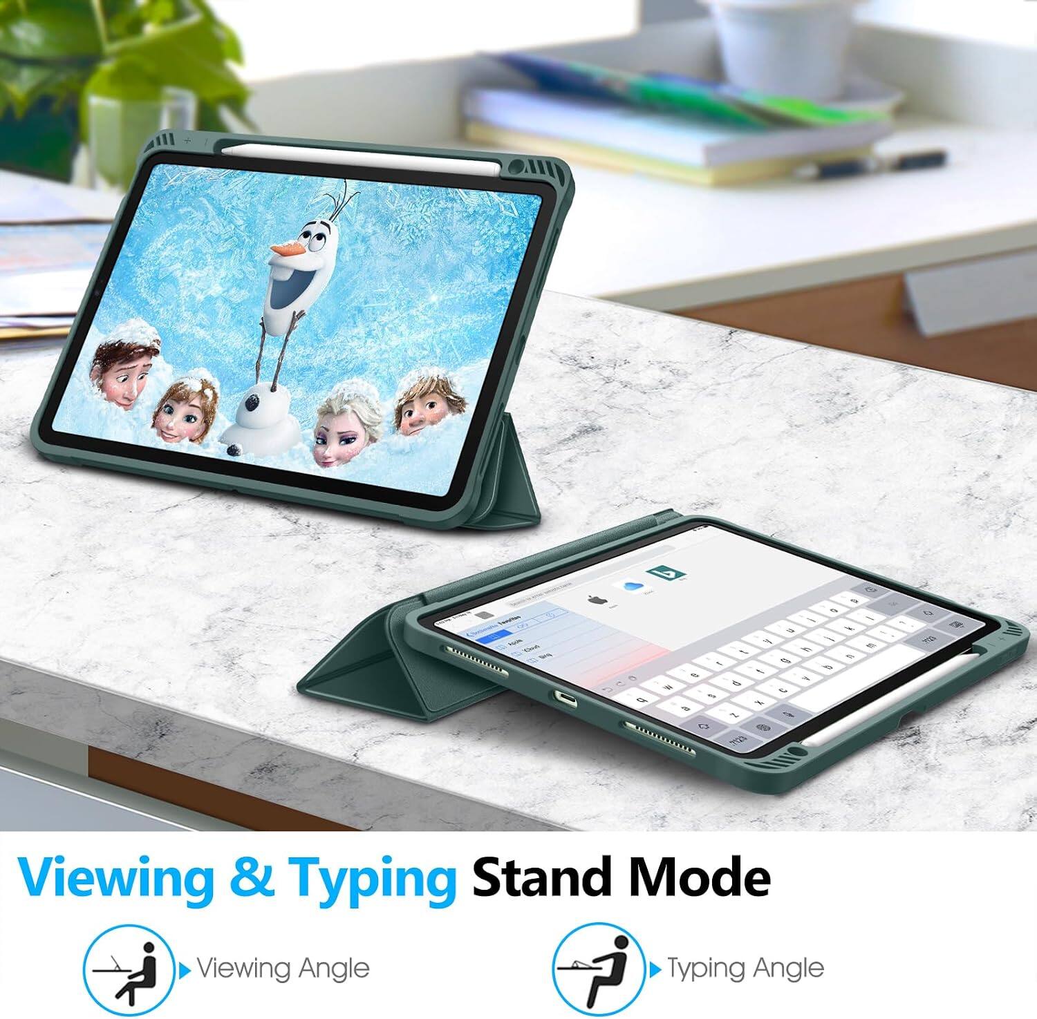 Viewing & Typing Stand Mode  
Viewing Angle  
Typing Angle
