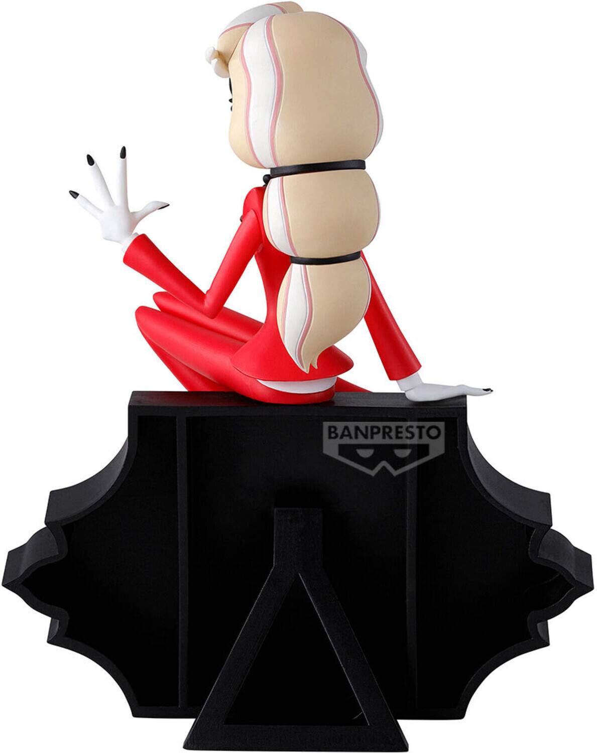 Alt View 2. Bandai - Banpresto - Hazbin Hotel - Charlie Morningstar (ver A) Monitor Top Figure   - COLLECTIBLES - Multicolor.