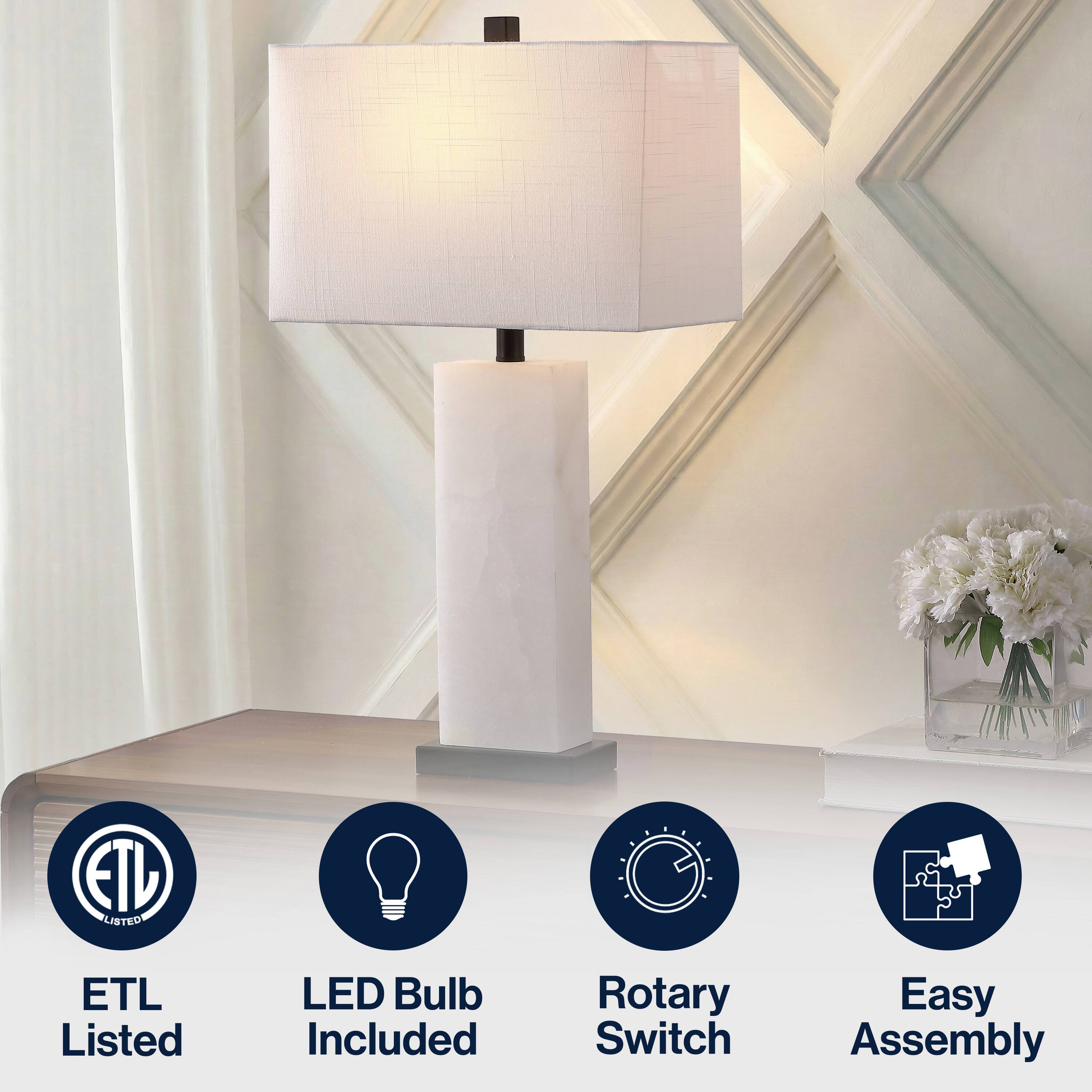 ETL Listed LED Bulb Included Rotary Switch Easy Assembly