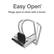 Easy Open®
Rings open & close with a touch.