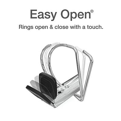 Easy Open®  
Rings open & close with a touch.