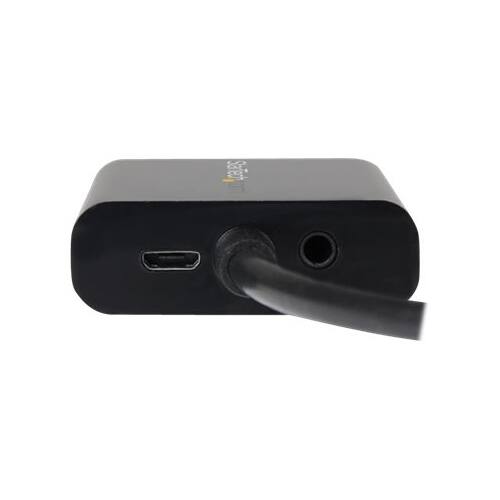 Alt View 12. StarTech.com - DisplayPort to VGA Video Converter - Black.