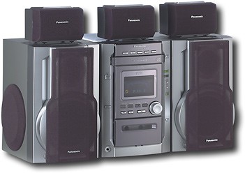 Best Buy Panasonic 320 Watt 5 Cd Dolby Digital Shelf System Sc Ak600