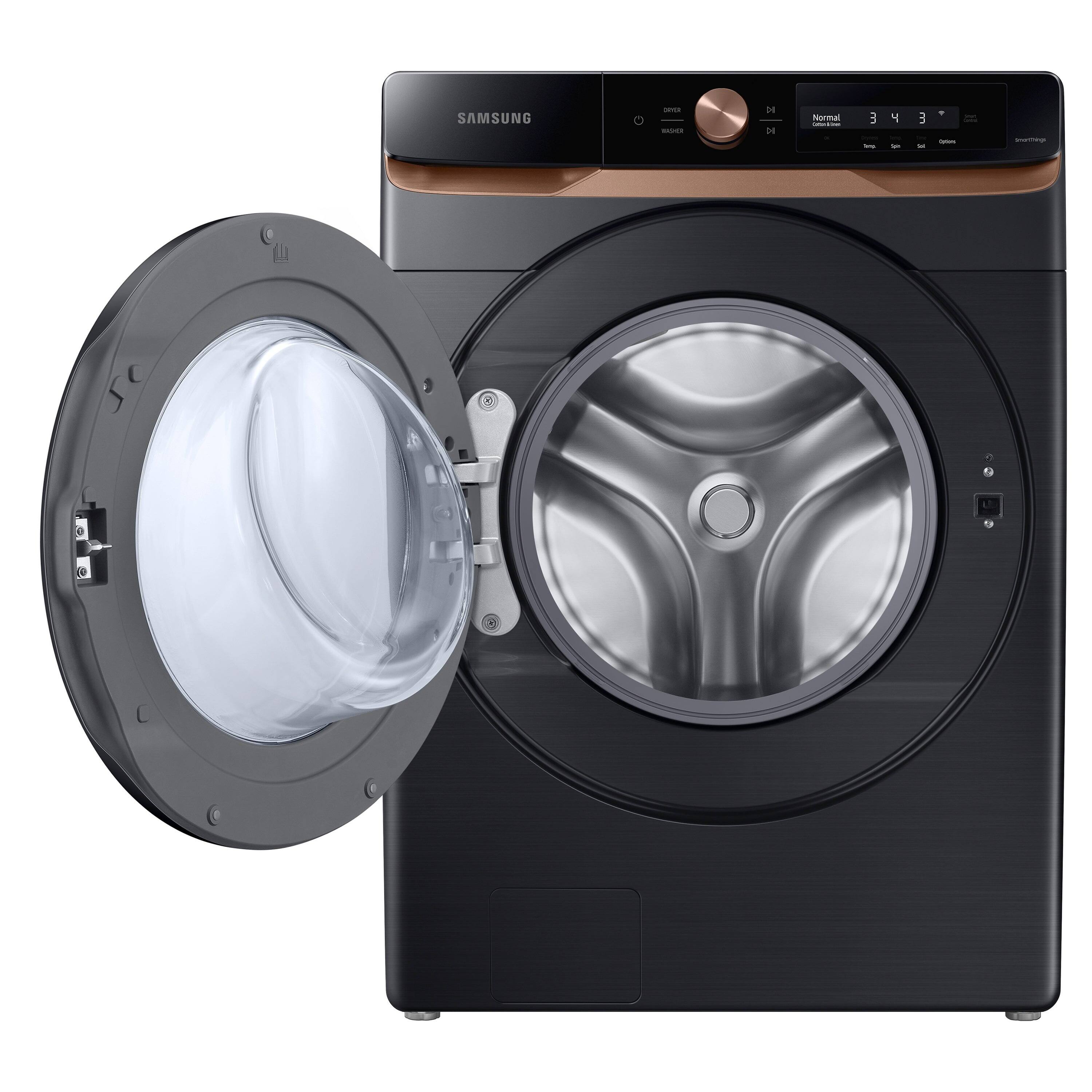 Samsung Open Box 4.6 cu. ft. Large Capacity AI Smart Dial Front Load