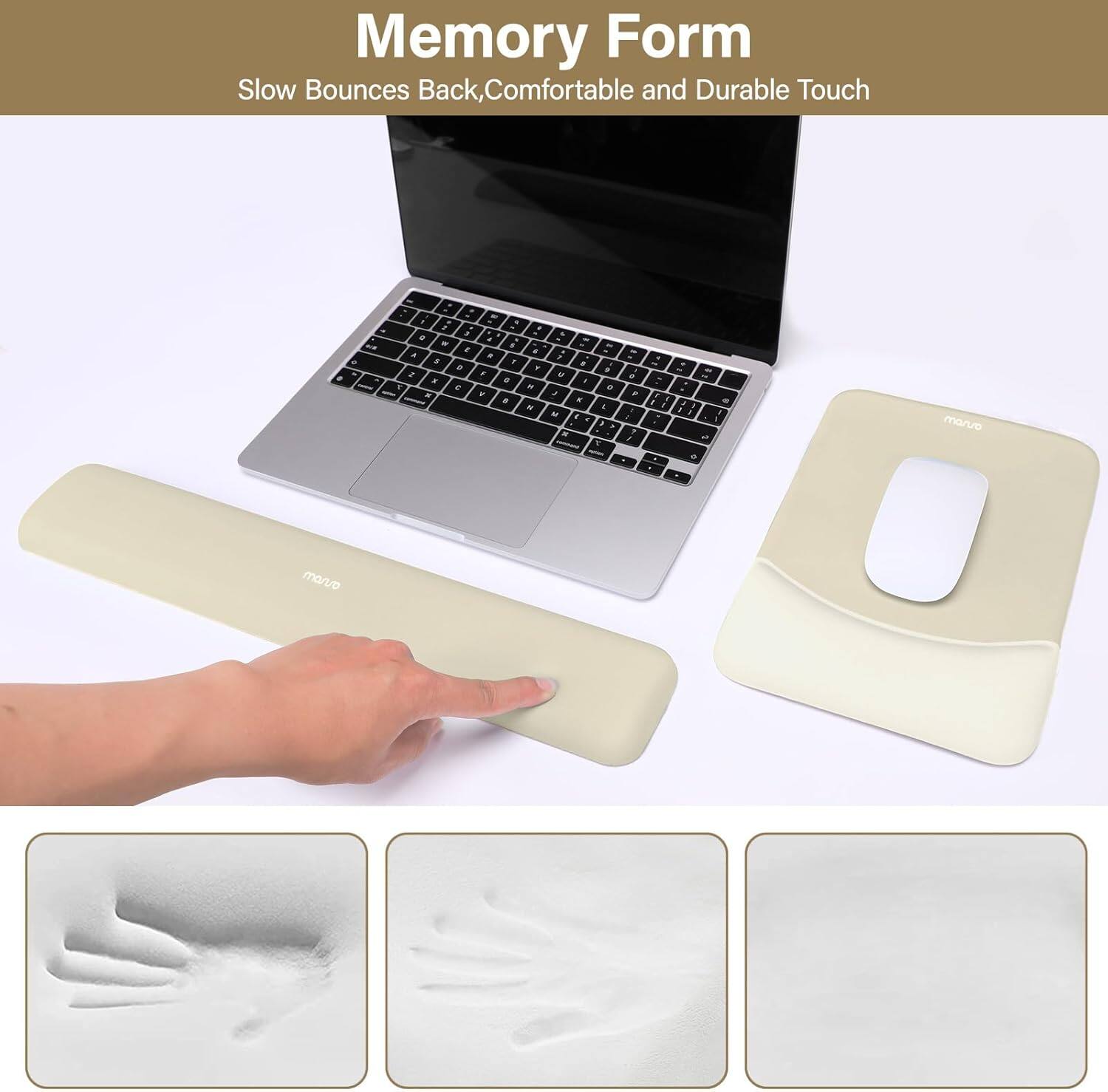 Memory Form  
Slow Bounces Back, Comfortable and Durable Touch