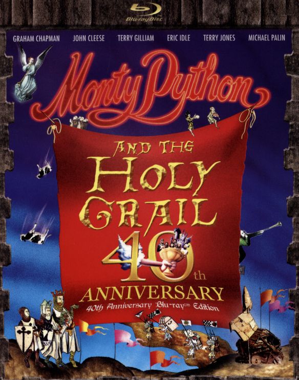  Monty Python and the Holy Grail [40th Anniversary Edition] [Blu-ray] [1975]