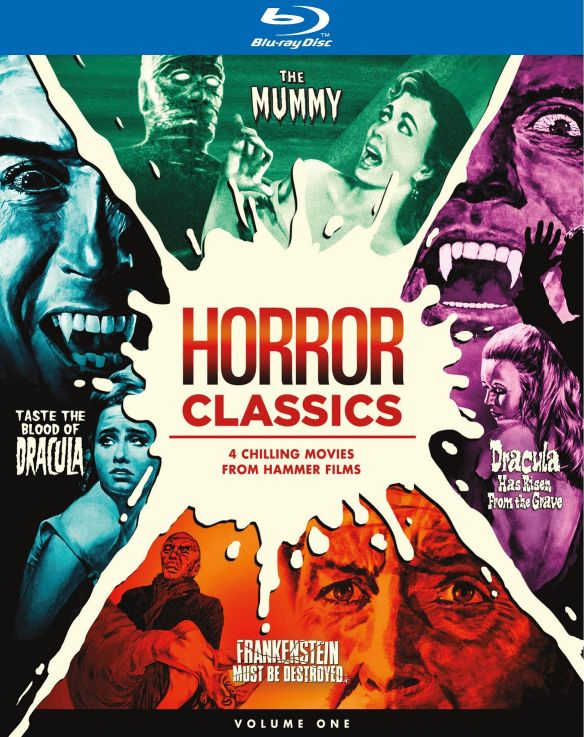  Horror Classics: 4 Chilling Films from Hammer Films [4 Discs] [ Blu-ray] [Blu-ray]