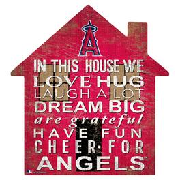 Fan Creations - Los Angeles Angels 12'' Team House Sign - Multicolor