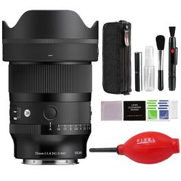Sigma - 35mm f/1.4 DG II Art Lens for L-Mount with Advanced Accessory and Travel Bundle | 304969 | 35mm Lens for L Mount - Black