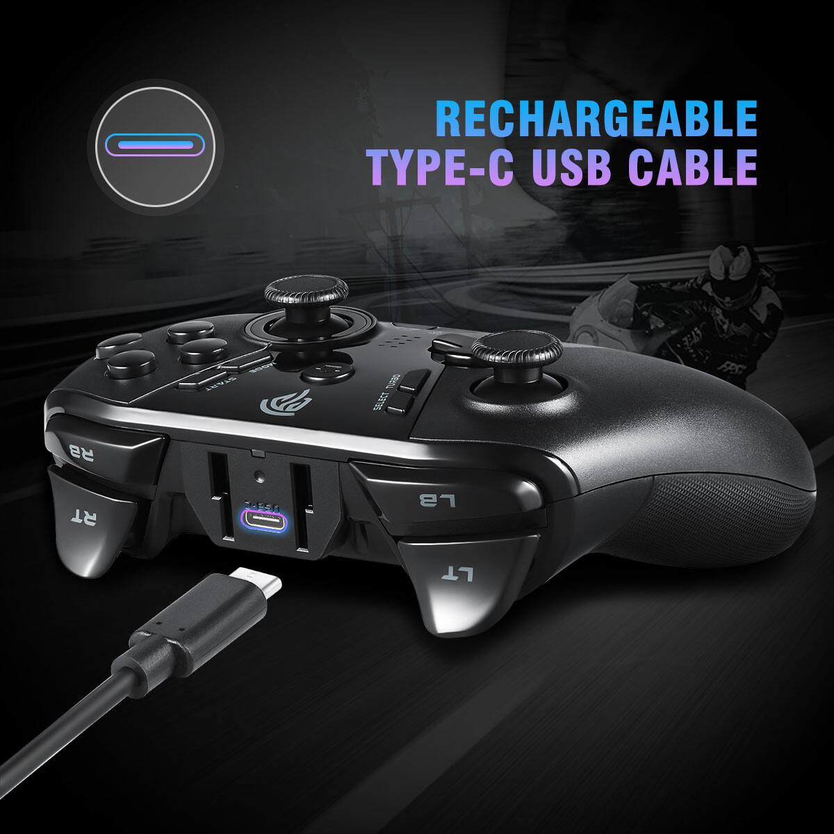 RECHARGEABLE TYPE-C USB CABLE