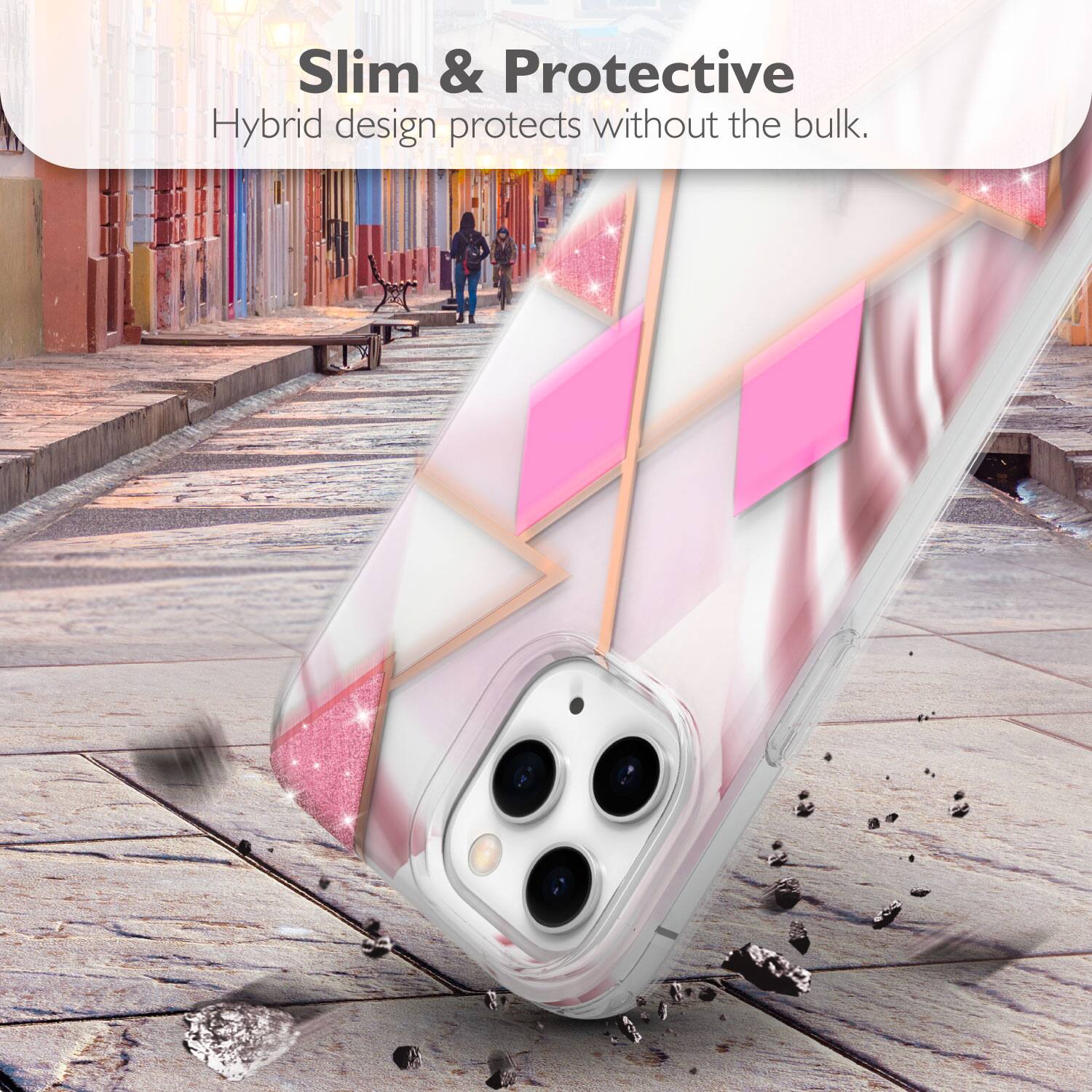 Slim & Protective

Hybrid design protects without the bulk.