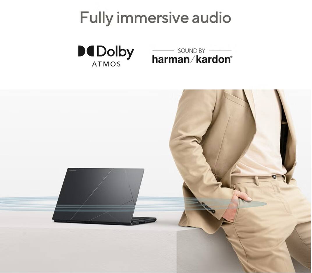 Fully immersive audio  
Dolby Atmos  
SOUND BY harman/kardon