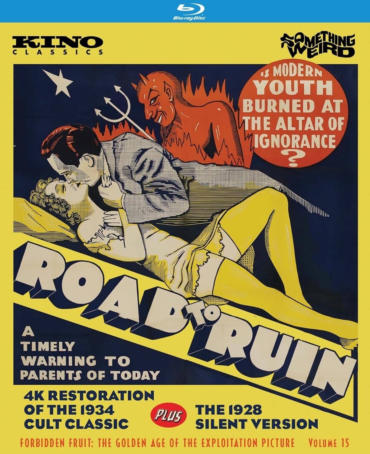 The Road to Ruin (Forbidden Fruit: The Golden Age of the Exploitation Picture, Vol. 15)  - BLU-RAY