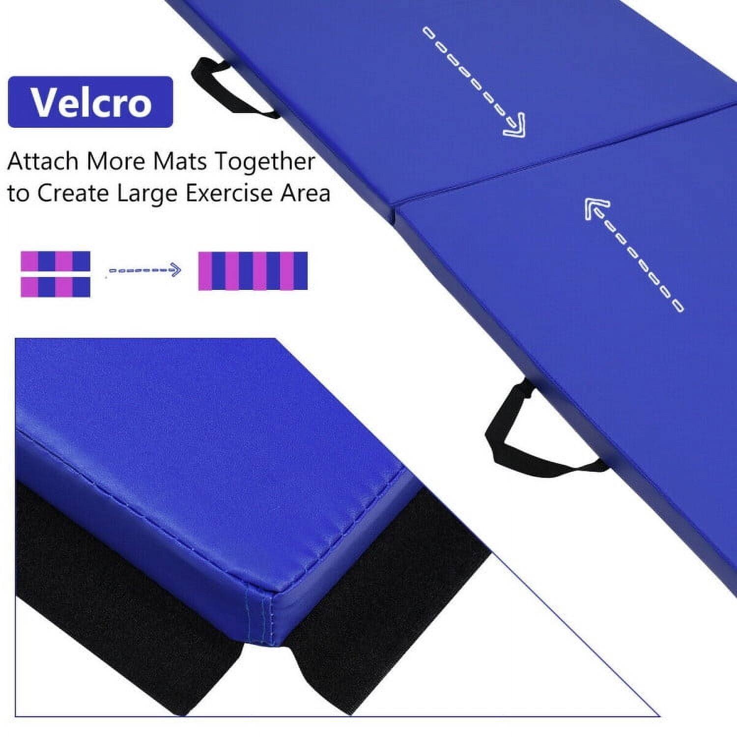 Velcro  
Attach More Mats Together to Create Large Exercise Area