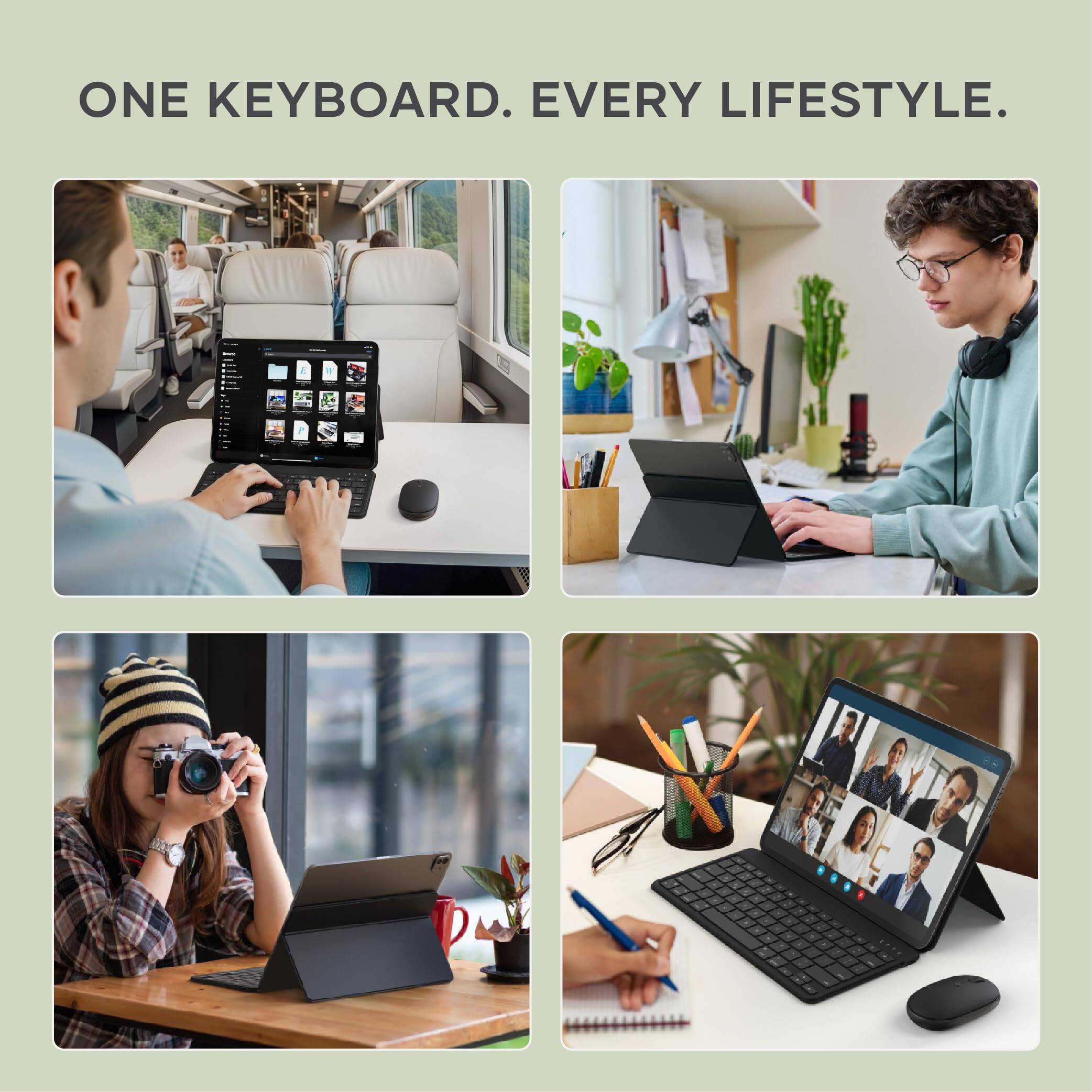 ONE KEYBOARD. EVERY LIFESTYLE.