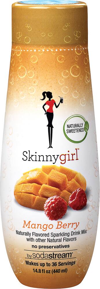 Angle. SodaStream - Skinnygirl Sparkling Mango Berry Drink Mix.