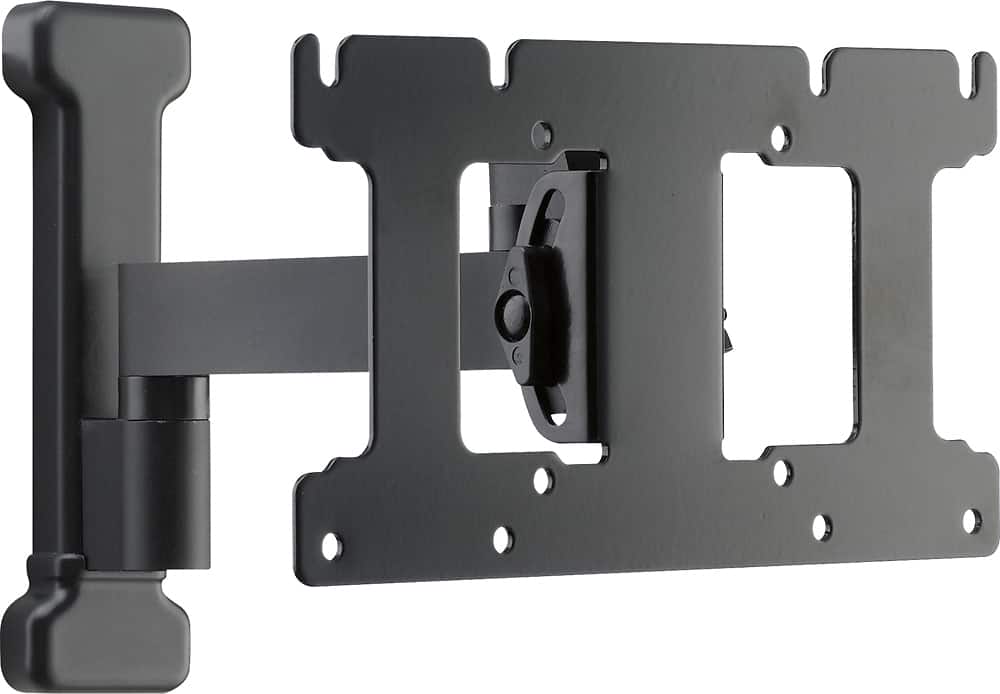 Angle. Sanus - Full-Motion TV Wall Mount for Most 13" - 26" Flat-Panel TVs - Extends 7.3" - Black.