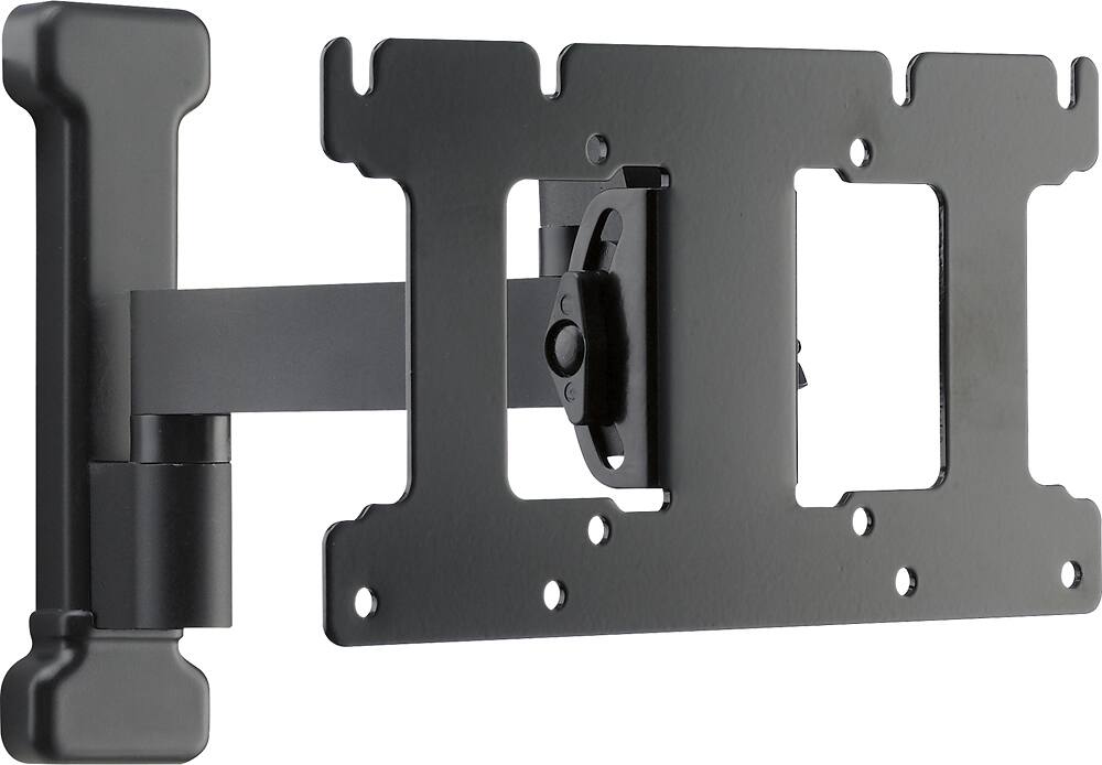 Angle. Sanus - Full-Motion TV Wall Mount for Most 13" - 26" Flat-Panel TVs - Extends 7.3" - Black.