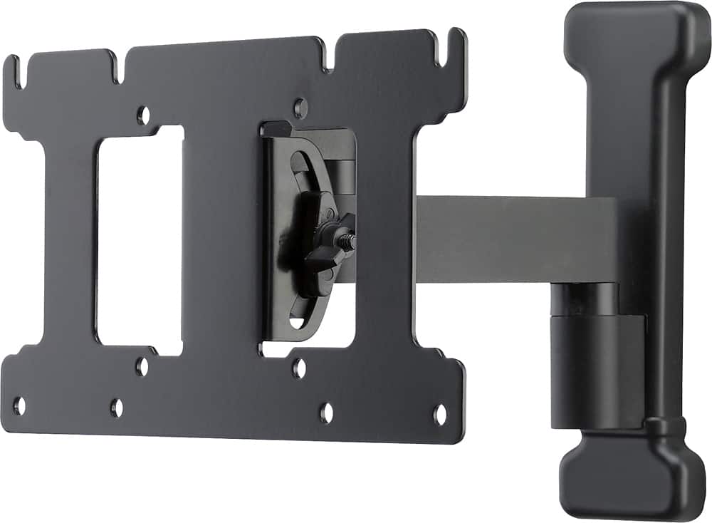 Left. Sanus - Full-Motion TV Wall Mount for Most 13" - 26" Flat-Panel TVs - Extends 7.3" - Black.