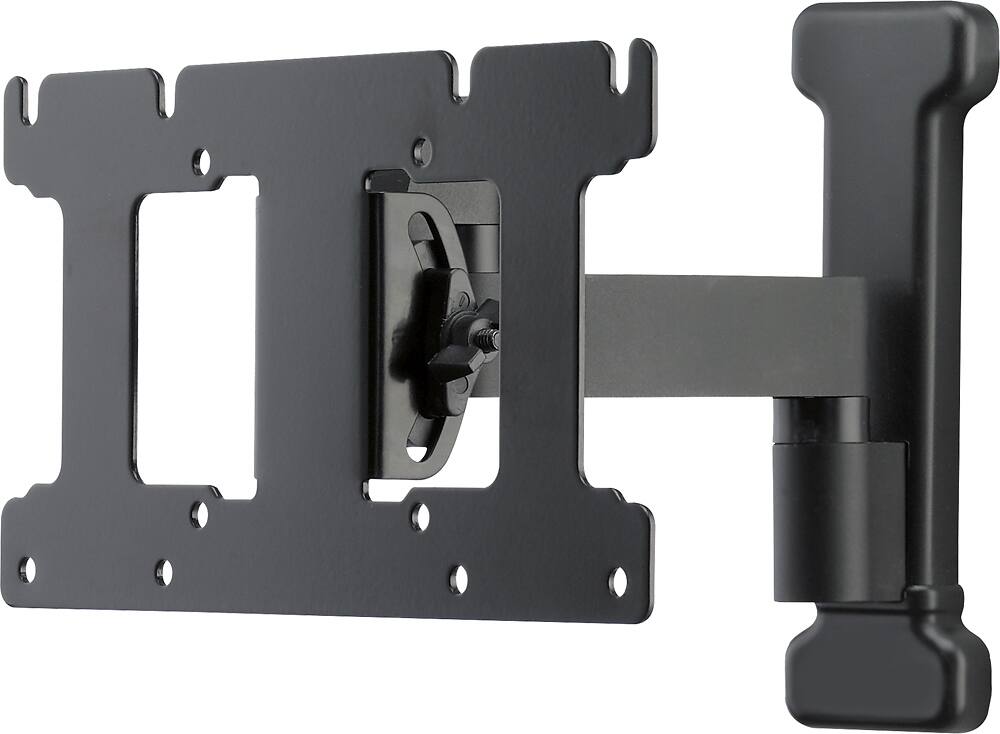 Left. Sanus - Full-Motion TV Wall Mount for Most 13" - 26" Flat-Panel TVs - Extends 7.3" - Black.