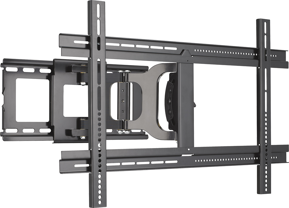 Angle View: Sanus - Full-Motion TV Wall Mount for Most 47" - 70" Flat-Panel TVs - Extends 14" - Black