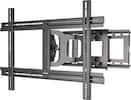 Front. Sanus - Full-Motion TV Wall Mount for Most 47" - 70" Flat-Panel TVs - Extends 14" - Black.