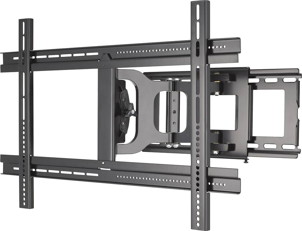 Front. Sanus - Full-Motion TV Wall Mount for Most 47" - 70" Flat-Panel TVs - Extends 14" - Black.
