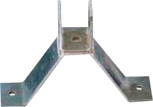 Angle Standard. Hubbell - NEXTFRAME Center Rack Floor Support Kit - Silver.