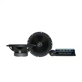 Diamond Audio - DES65V - DES 6.5" 2-Way Convertible System 25mm Aluminum Dome Tweeter - Black
